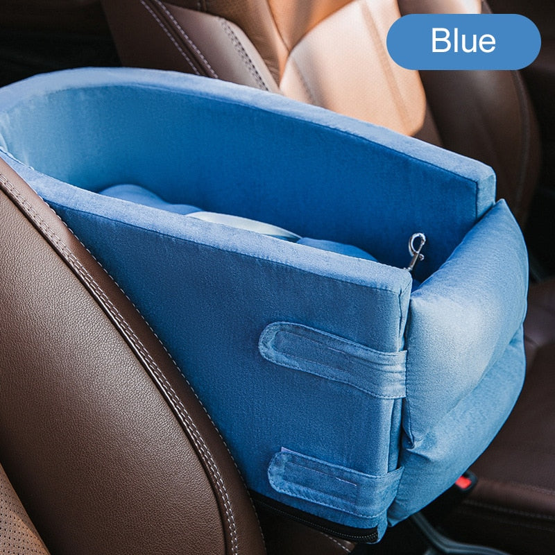 Portable Cat Dog Bed For Car Travel Central Control Car Safety Pet Seat Transport Dog Carrier Protector For Small Dog Chihuahua