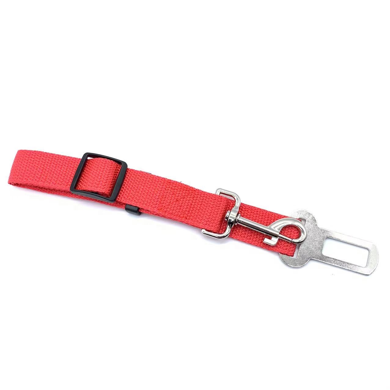 Cat Car Seat Belt Dog Accessories Adjustable Harness Lead Leash Small Medium Travel Clip Puppy Collar Leash Pet Items Dog Harnes